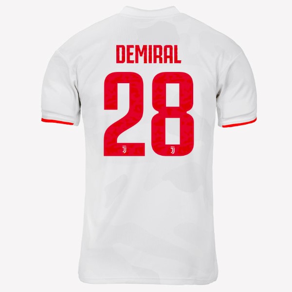 Camiseta Juventus NO.28 Demiral 2ª Kit 2019 2020 Gris Blanco